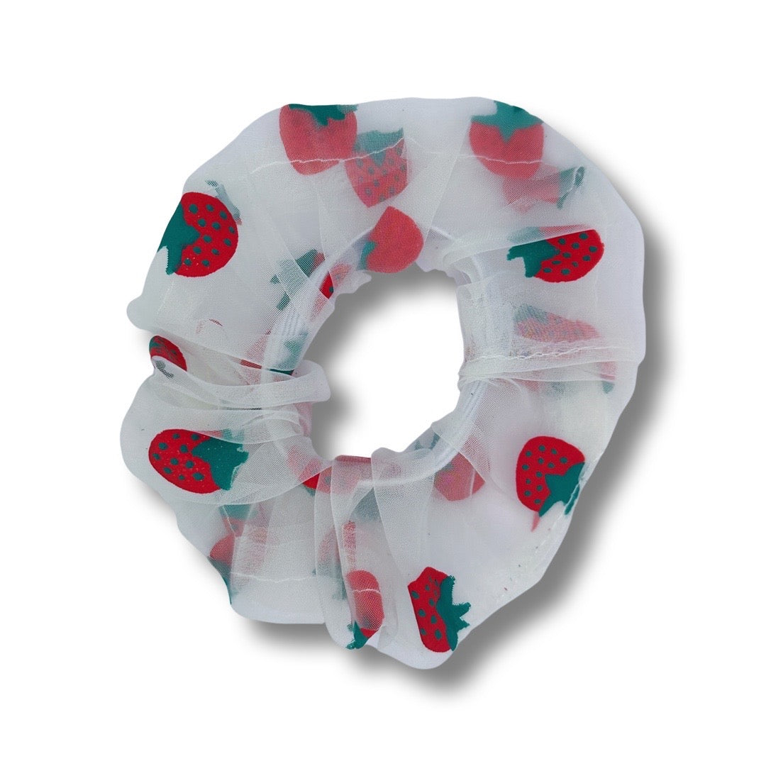 Strawberry Scrunchie