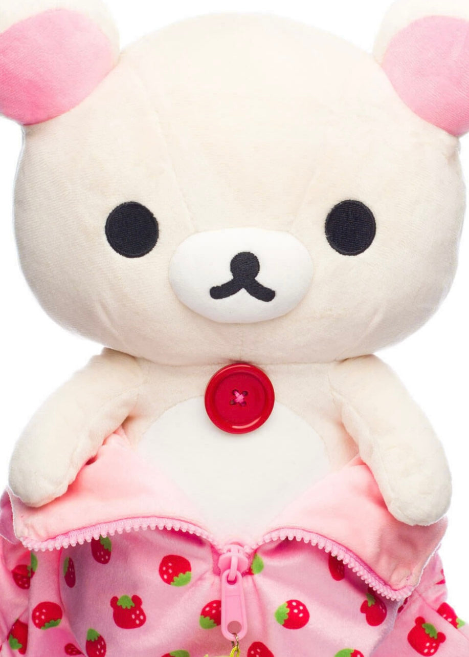 Korilakkuma Strawberry Pattern Sleeping Bag Plush