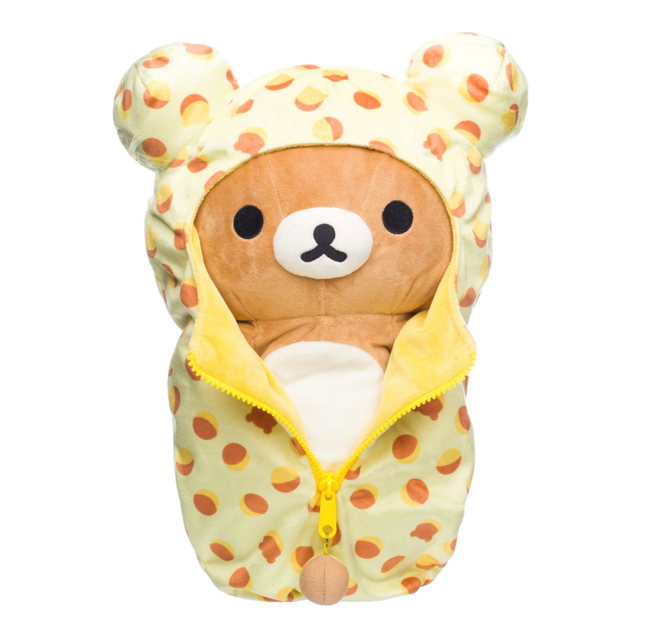 Rilakkuma Castella Cake Pattern Sleeping Bag Plush